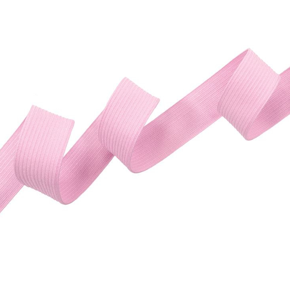 1 Meter Gummiband flach gestrickt - 20mm breit in verschiedene Farben