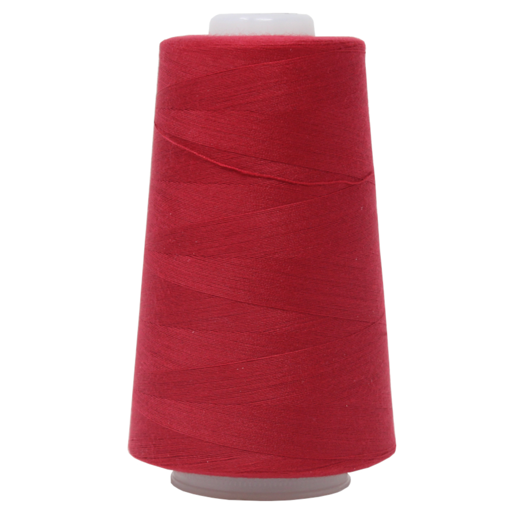 3000 yrd Overlockgarn 021 - Rubinrot