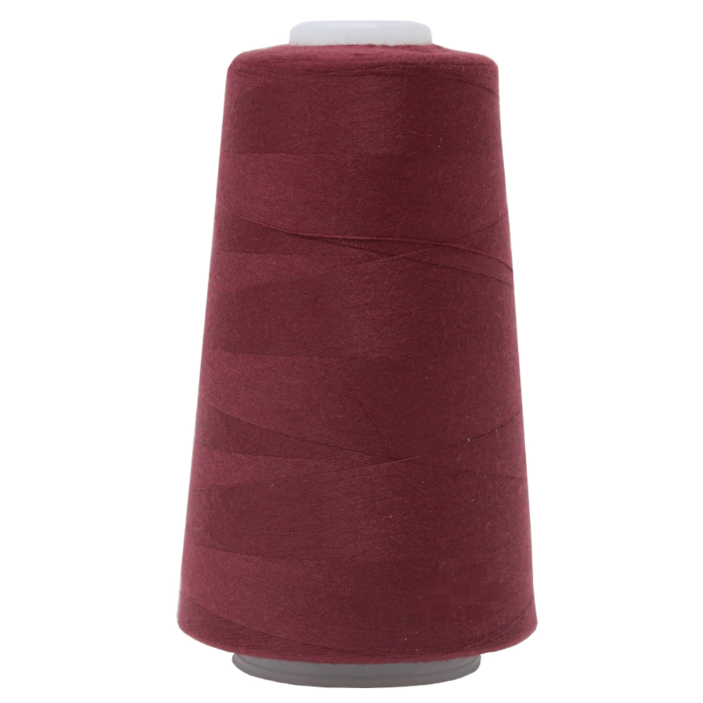 3000 yrd Overlockgarn 068 - Bordeaux Rot