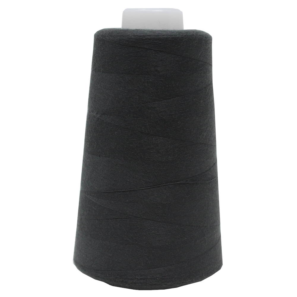 3000 yrd Overlockgarn 250 - Anthrazit Grau