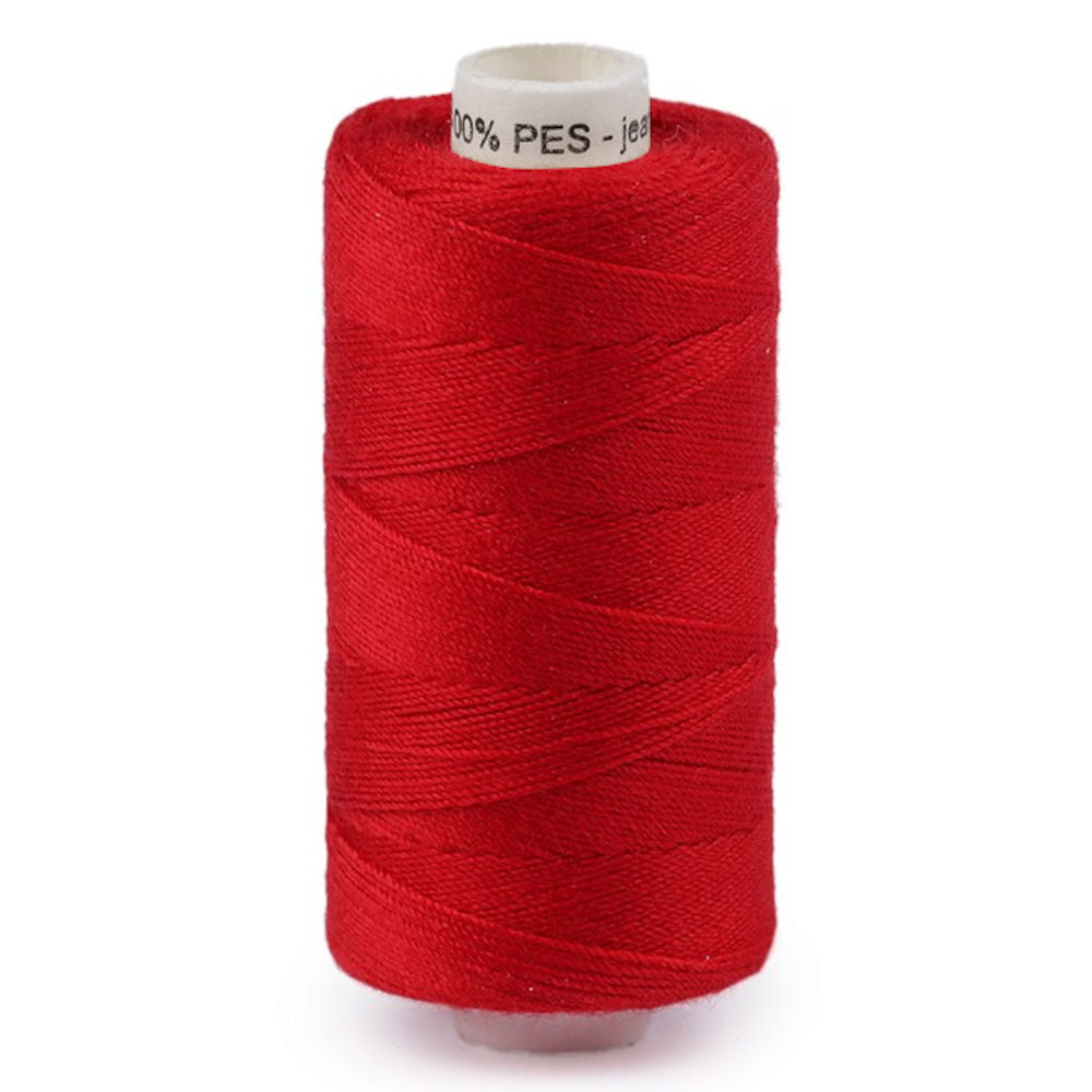200 Meter Jeansnähgarn - Tex: 30x3 - Garnstärke: 0,5 - Rot (337)