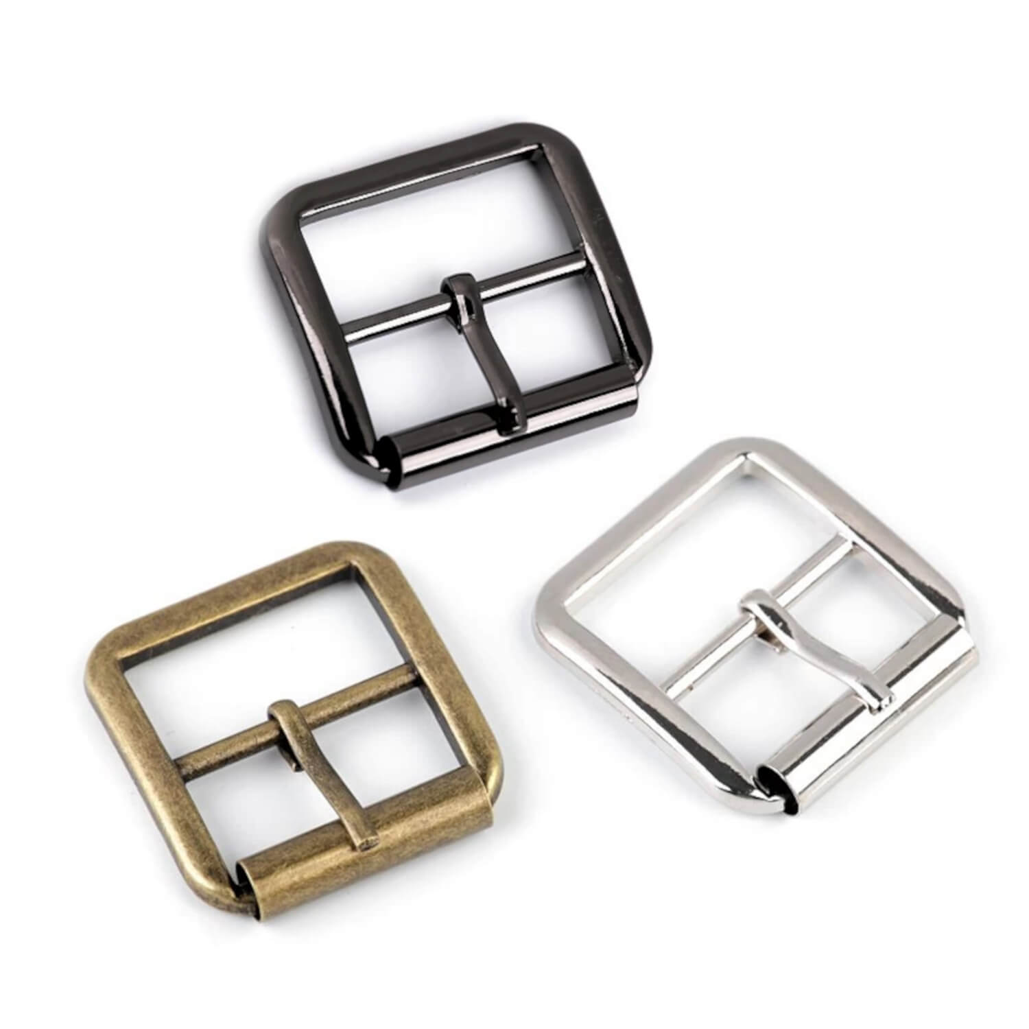 Gürtelschließe (viereckig) für 25mm breite Bänder / Gurte