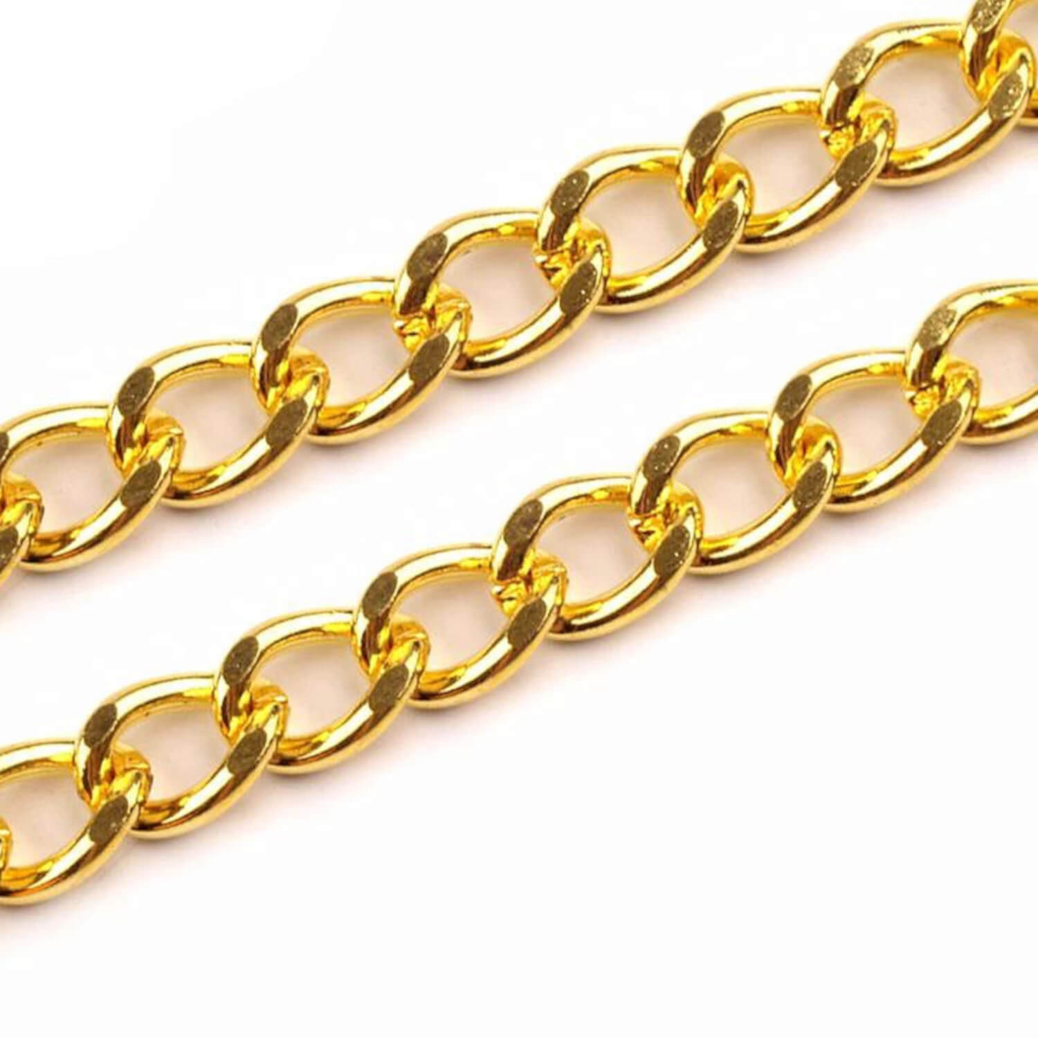 Kette für Handtaschen 120 cm Länge - Farbe: Gold