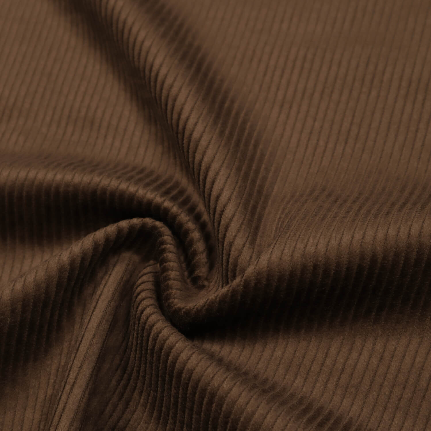 Cord Unifarben 0,5 Meter x 160 cm - braun