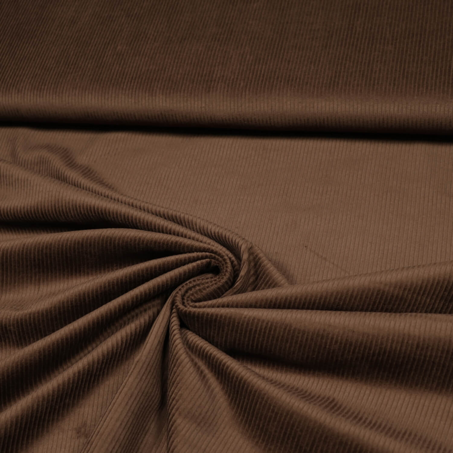 Cord Unifarben 0,5 Meter x 160 cm - braun