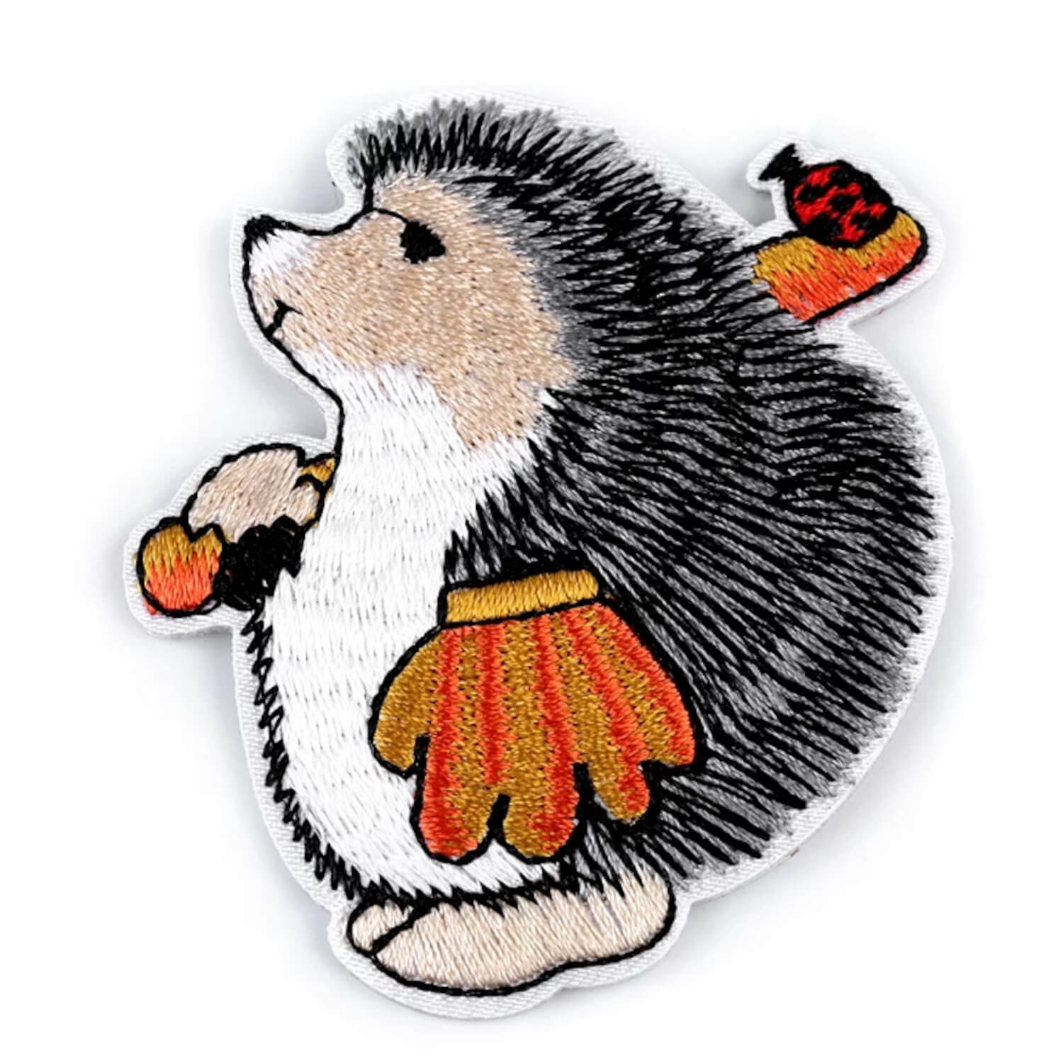 Aufbügler - 5,3 x 6,2 cm - Baseball Igel
