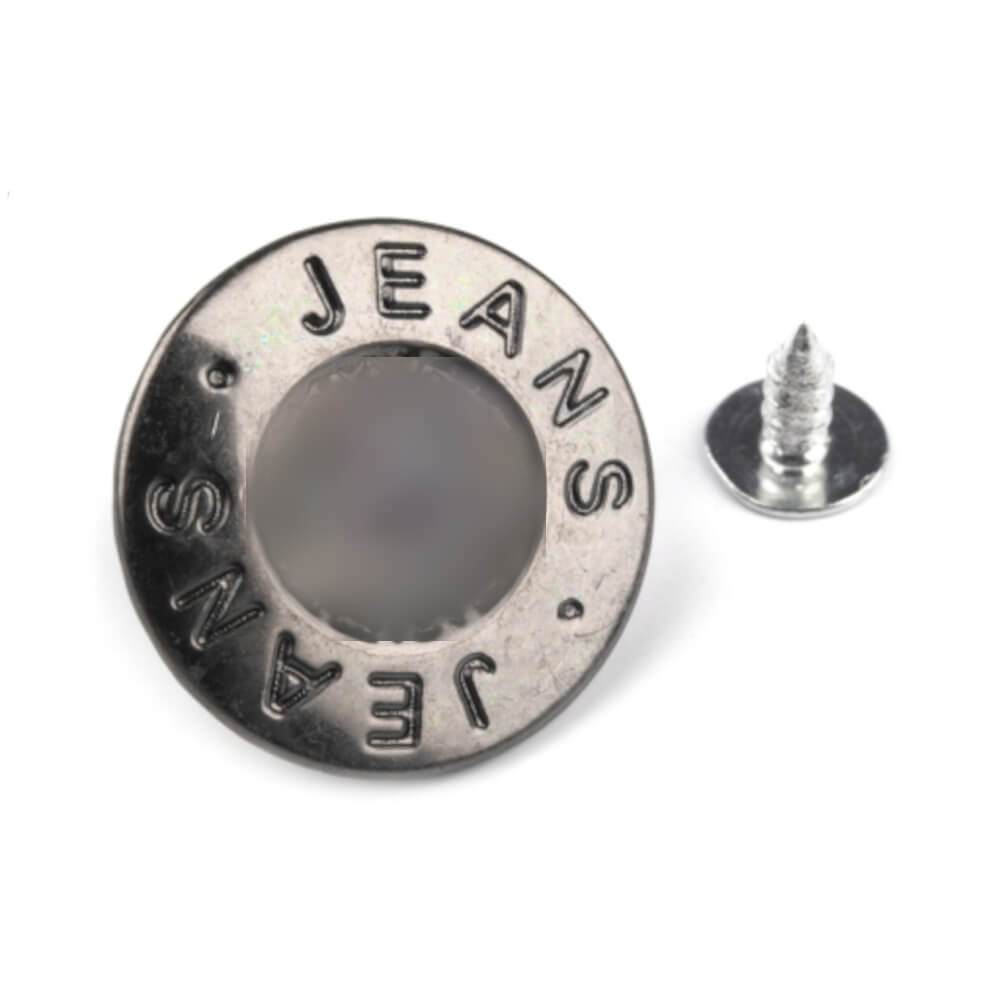 10 Jeansknöpfe 20mm (32") Knopf Hosenknopf Metallknöpfe Nähfrei Patentknopf - Bild 9 von 13
