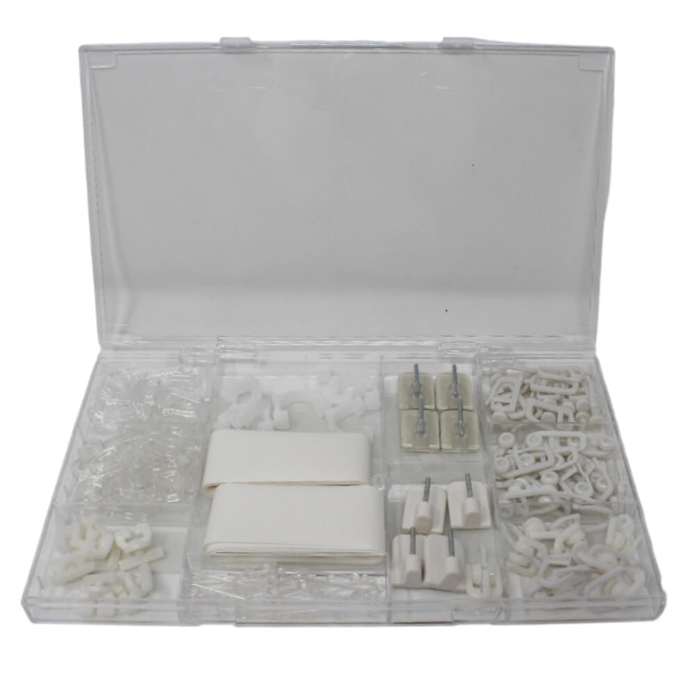 Gardinenzubehör Set, 137-teilig