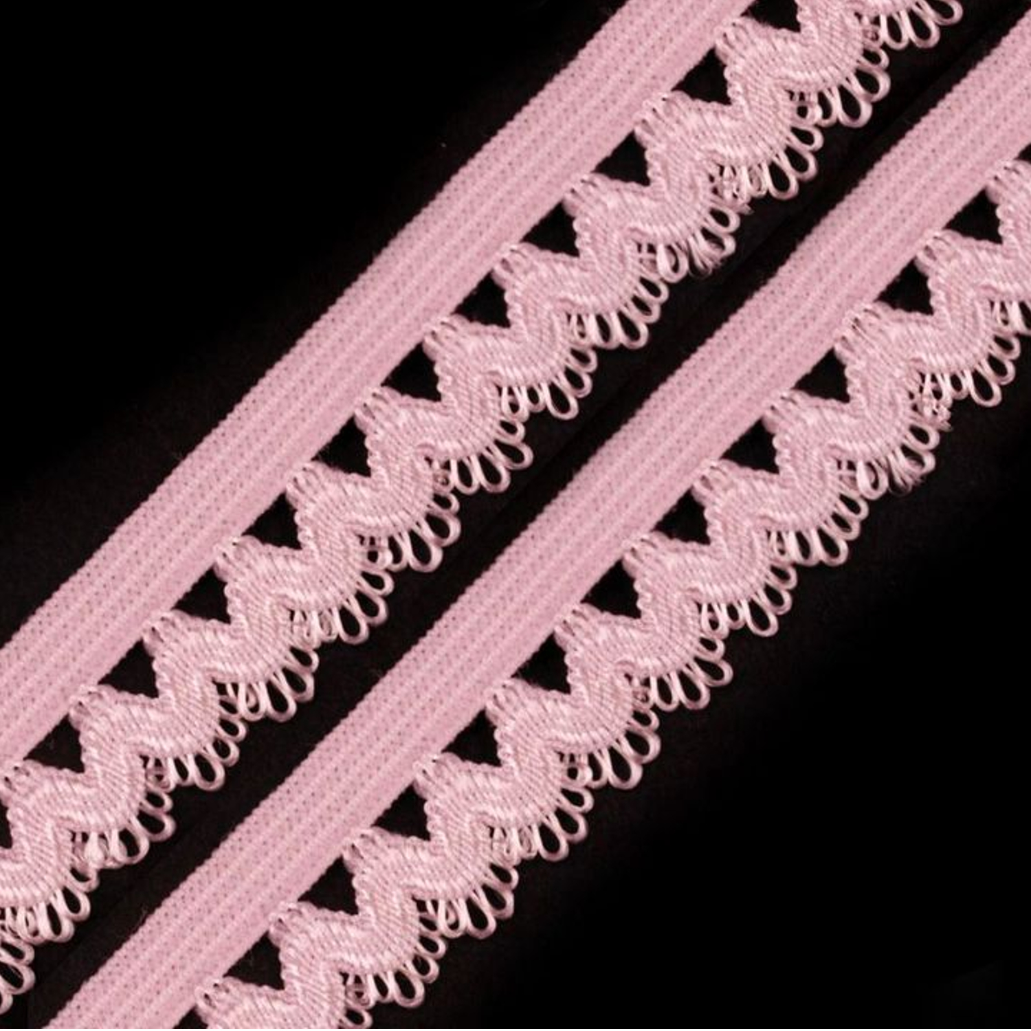 Rüschengummi - 15mm - Candy Pink (7)