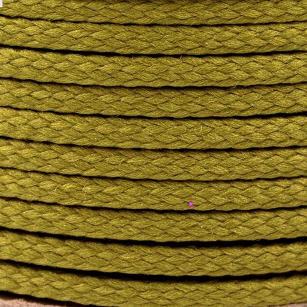 Polyesterschnur 4mm aus 100% Polyester in Woodbine (6787)