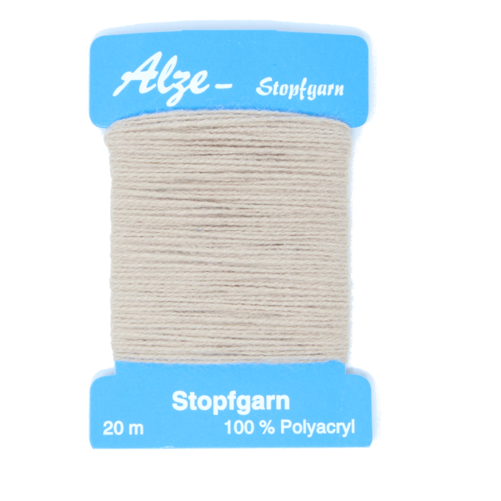 Stopfgarn mit 20 Metern auf Karte gewickelt in Beige (804)