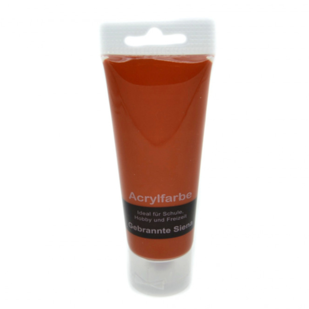 75ml Acrylfarbe in Gebrannte Siena