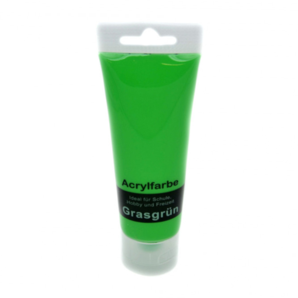 75ml Acrylfarbe in Grasgrün