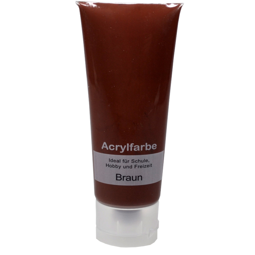 75ml Acrylfarbe in Braun