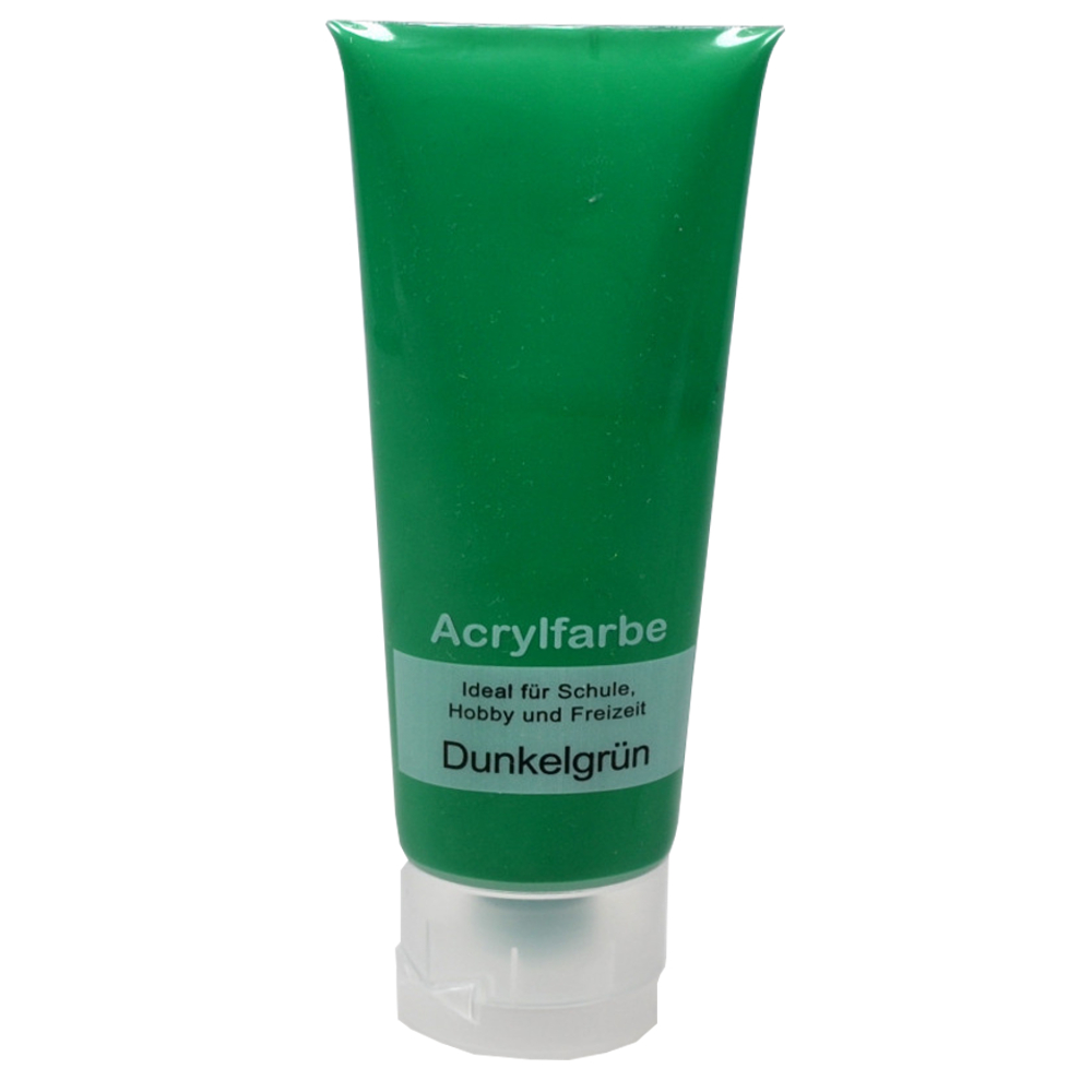 75ml Acrylfarbe in Dunkelgrün