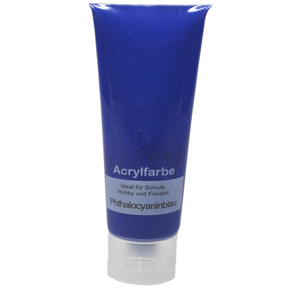75ml Acrylfarbe in Phatalocyanineblau