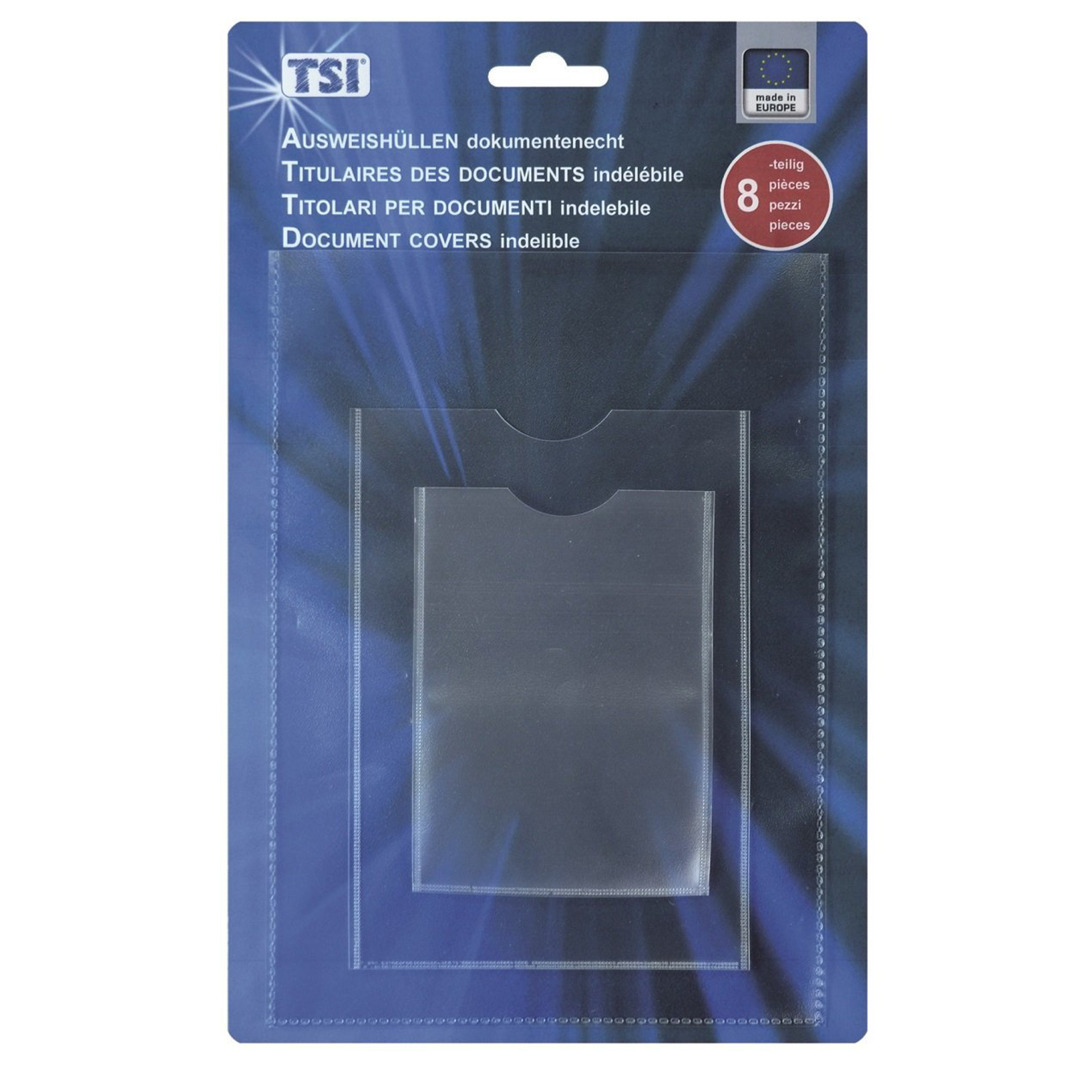 TSI - 8er Pack Ausweishüllen