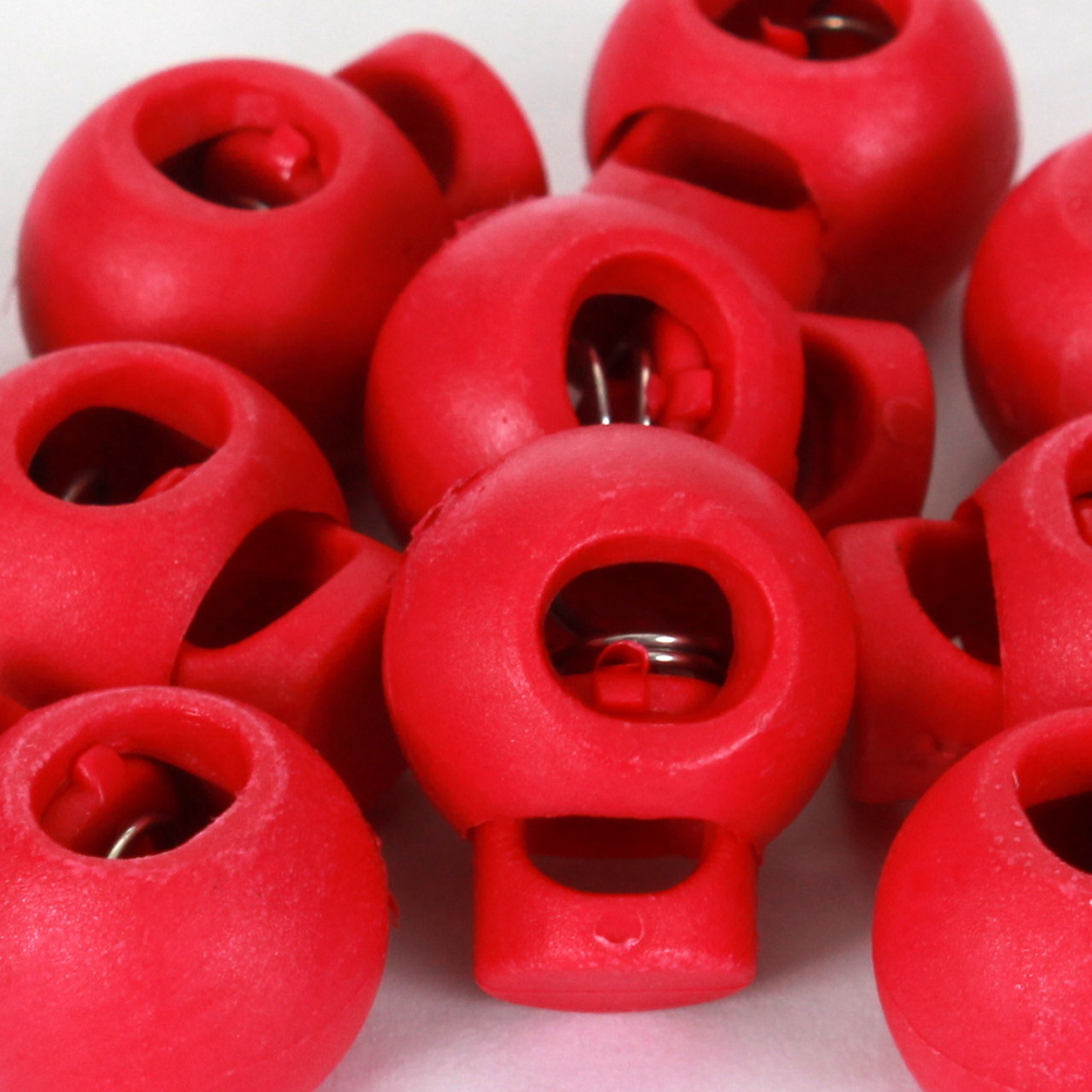 Kordelstopper In Granatenform – 50 Stück, Bunt, Aus Kunststoff – Perfekt Für Schnürsenkel, Rucksäcke & Mehr